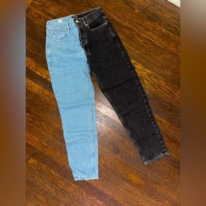 Pacsun X Playboy Split Color Jeans